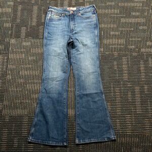 Wrangler Coors Banquet Jeans 30x32 Blue High Rise Flare Stretch Denim New NWT